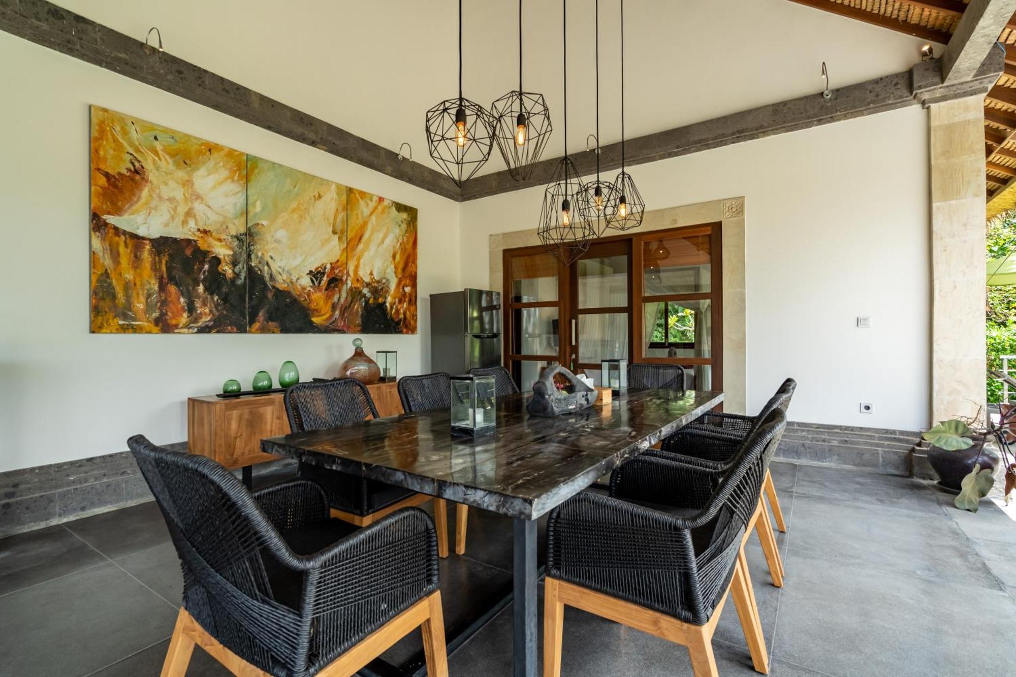 Villa Themma Jungle - Sumptuous 3Br Luxury Villa With Majestic Jungle View North Of Ubud Exterior photo